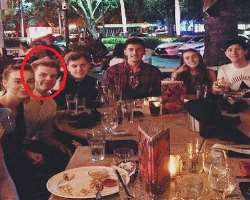 Sammy Albon consuming alcohol